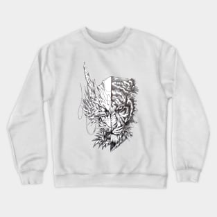 Dragon Tiger Crewneck Sweatshirt